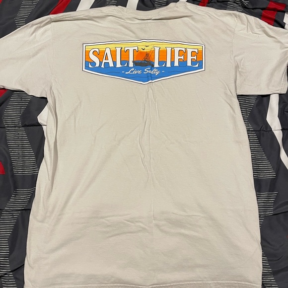 men’s salt life t-shirt - Picture 2 of 2